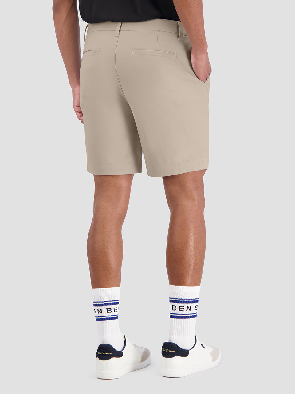 Short Ben Sherman 4Way Stretch Tech Kaki | SKI-38756995